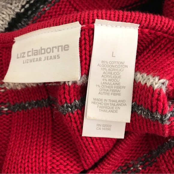 Liz Claiborne Large Sweater Beautiful - Picture 6 of 7